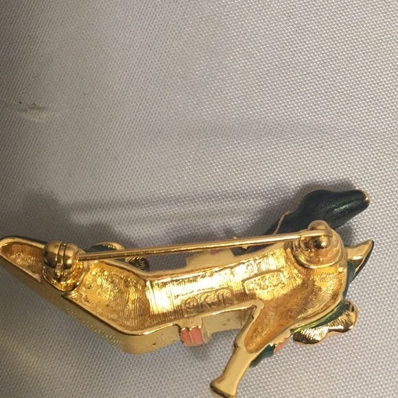 Kjl VINTAGE SHOE BROOCH PIN - Picture 4 of 5